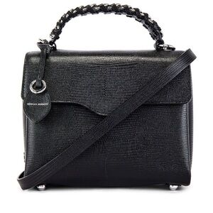 NEW IN DUSTBAG- Rebecca Minkoff Black Chain Satchel